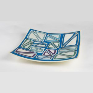 Square Glass Platter