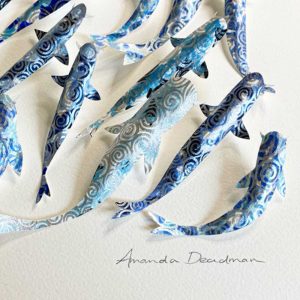 3D paper artwork