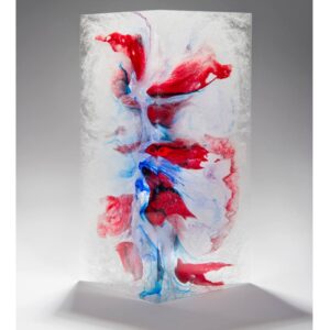Abstract Glass Art Sculptures