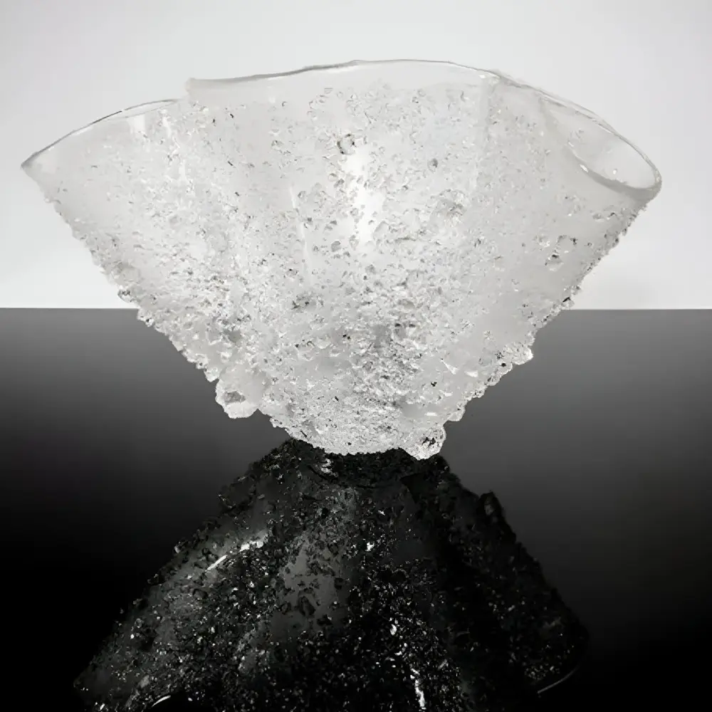 Clear Glass Vases by Naomi Jacques
