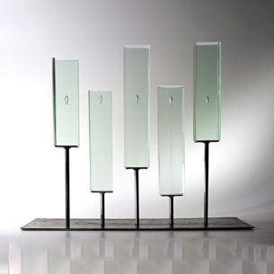 Modern Art Glass Sculptures