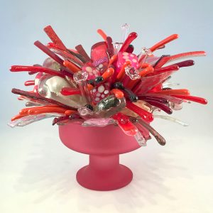 Abstract Flower Sculpture