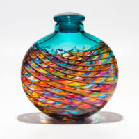 Colourful Art Glass Vessels