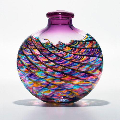 Colourful Art Glass Vessels