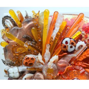 Flower Sculpture Janine Altman Glass