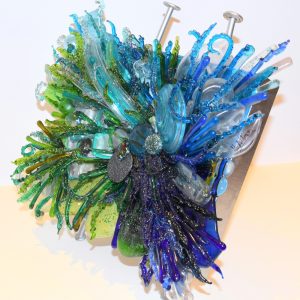 Fused Glass Sculpture Janine Altman Glass