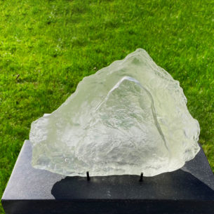 Kiln Formed Glass Art Sculpture