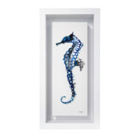 Seahorse Glass Art