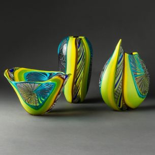 Venetian Glass Vases