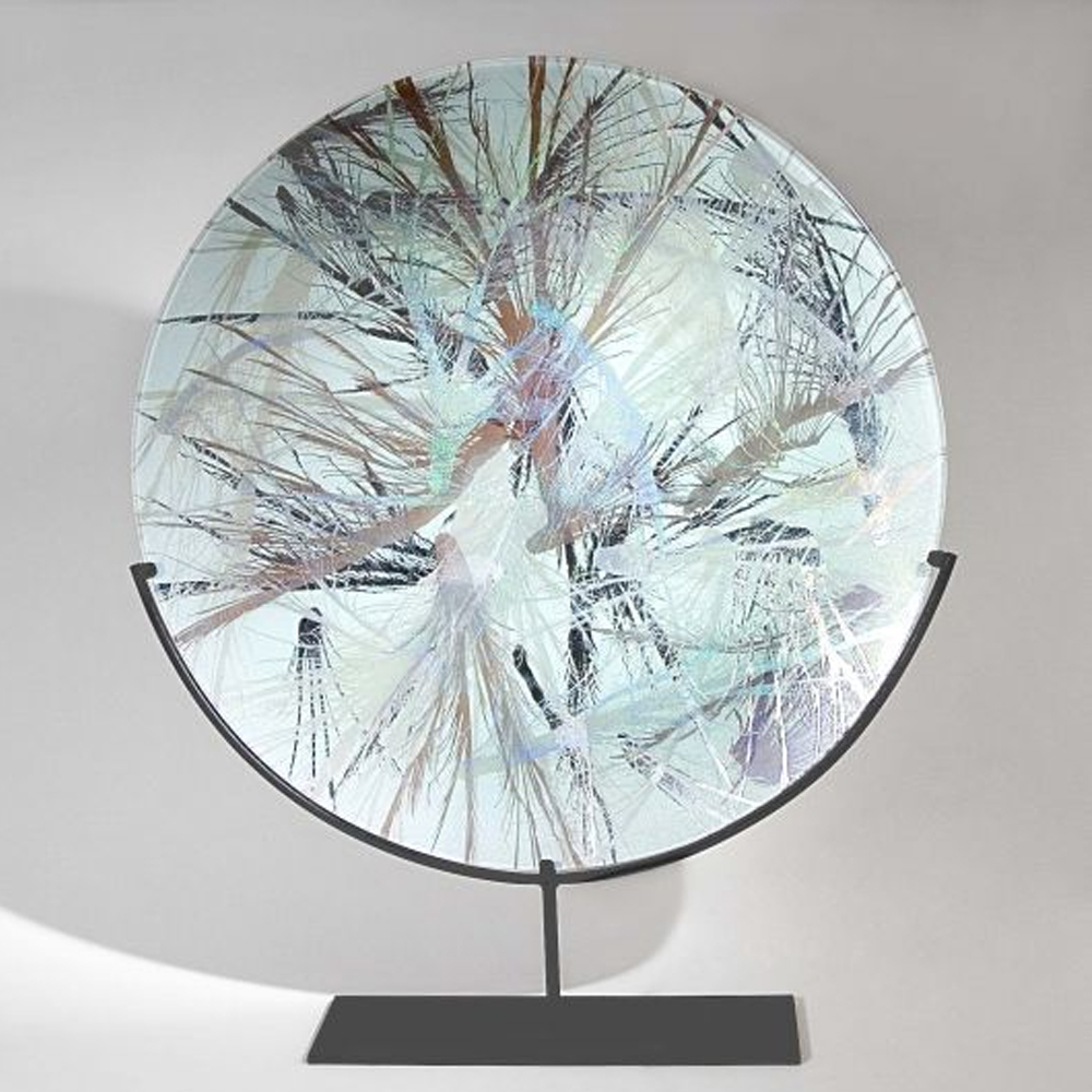 Disc Glass Art