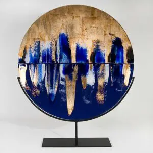 Disc Glass Art