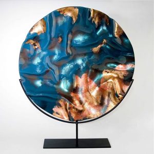 Disc Glass Sculpture