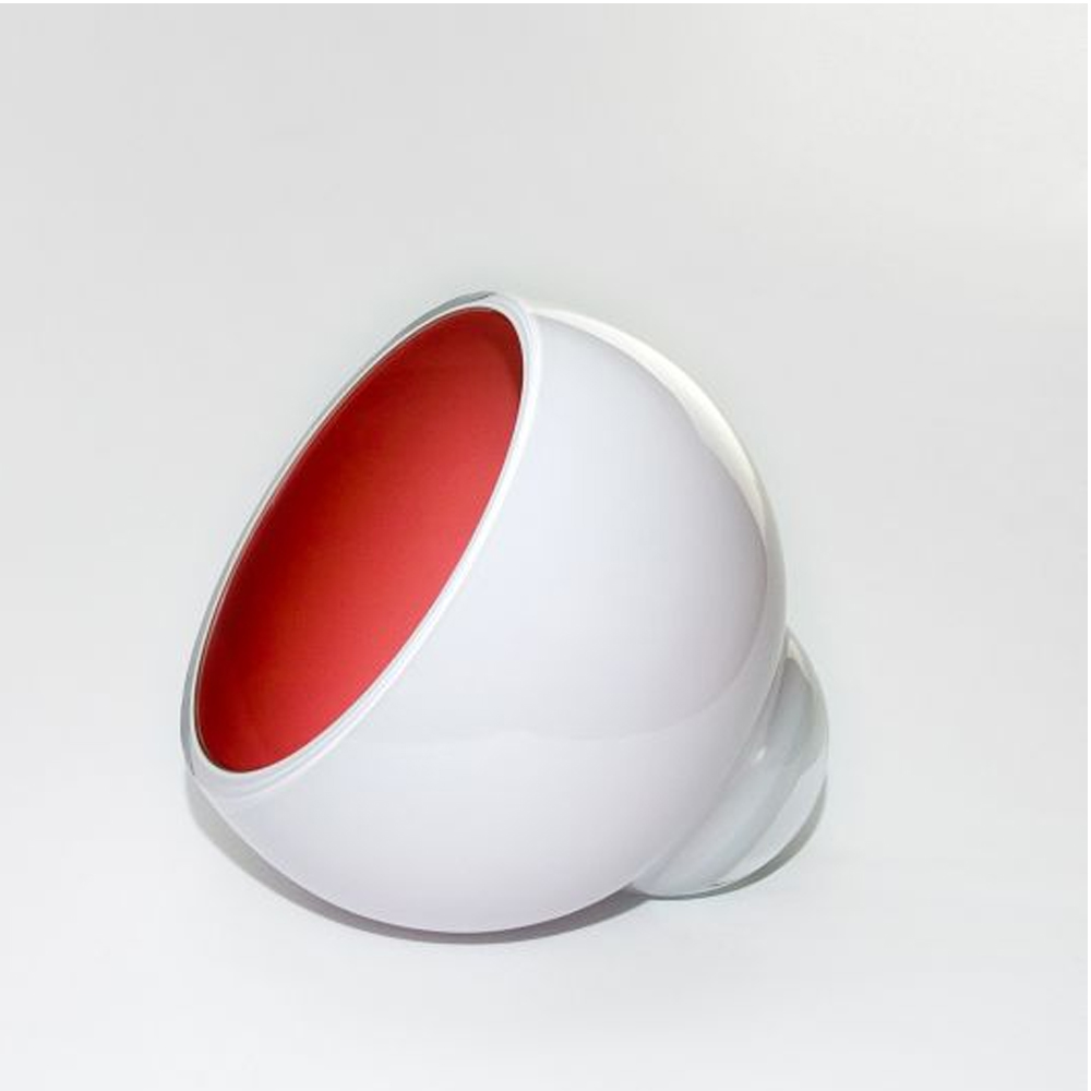 Modern Blown Glass Bowl