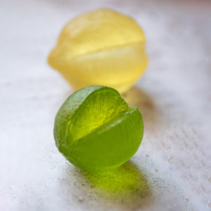 Art Glass Lime