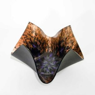 Contemporary Glass Art Bowls