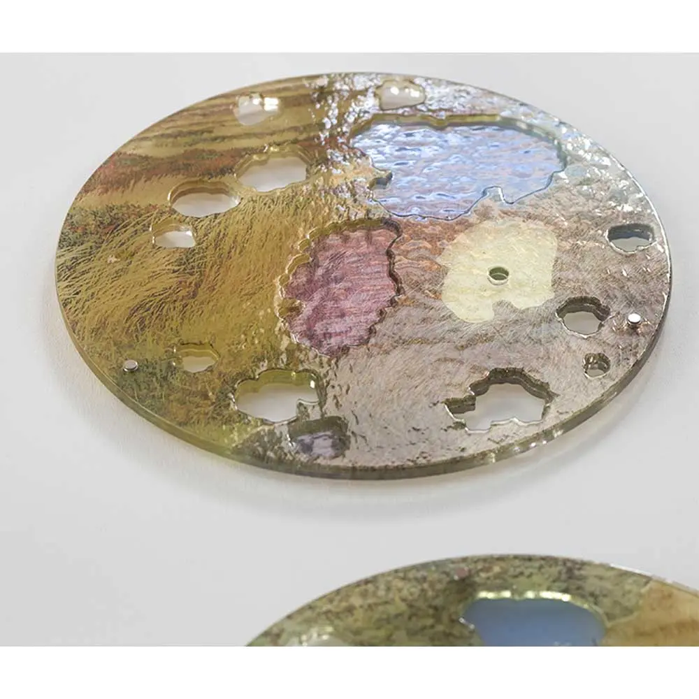 Glass Disc Art