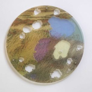 Glass Disc Art