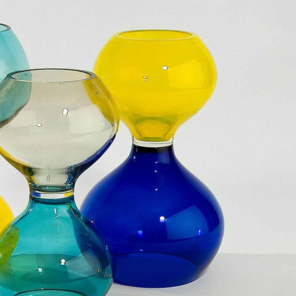 Hourglass Glass Vases