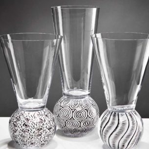 Raceme Glass Vases