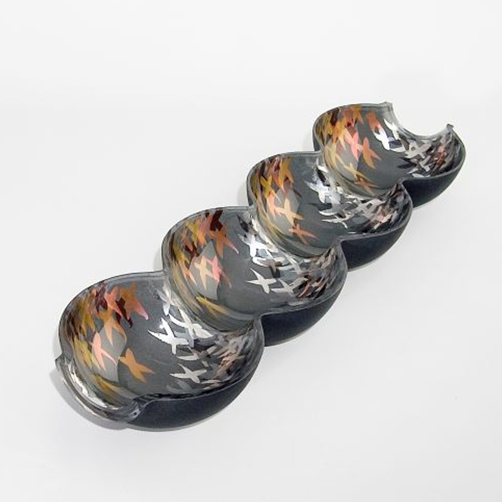 Unique Glass Art Bowl