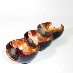 Unique Glass Art Bowls