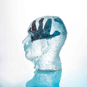 Glass Art Head