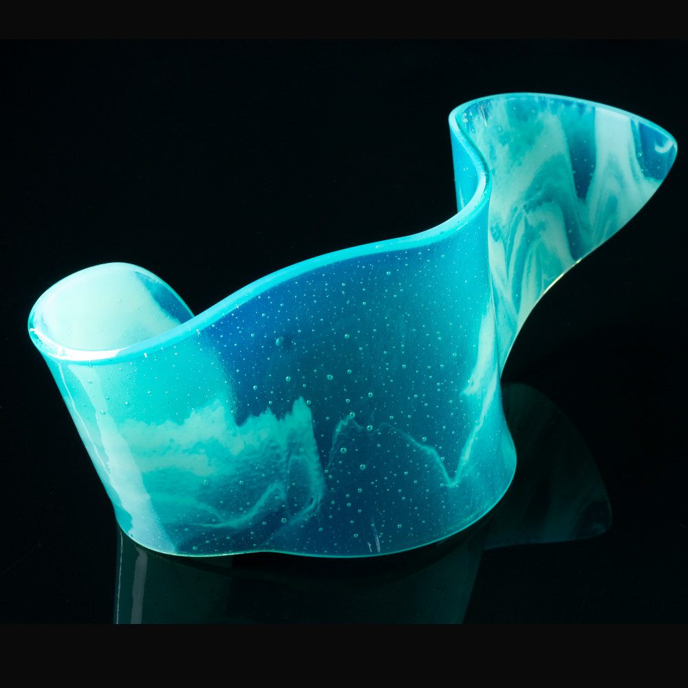 Aqua Glass Sculptures