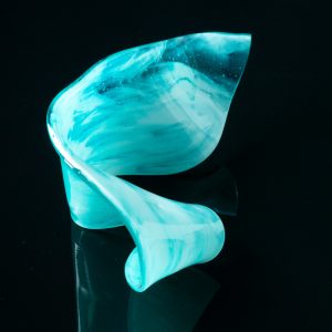 Glass Wave Sculptures by Lisa Pettibone
