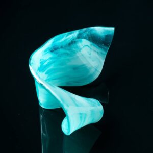 Glass Wave Sculptures