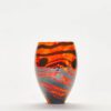 Orange Vase Peter Layton Glass Artist