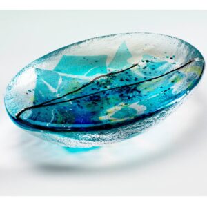 Cast Glass Bowl Elin Isaksson Glass Artist