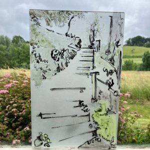 Fused Glass Wall Artwork By Belinda Harding Glass Artist