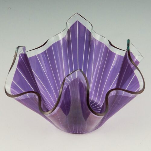 chance brothers handkerchief glass vase