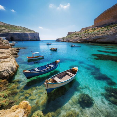 Gozo Island AI Generated