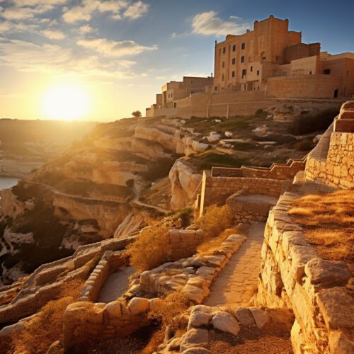 Gozo Island AI Generated