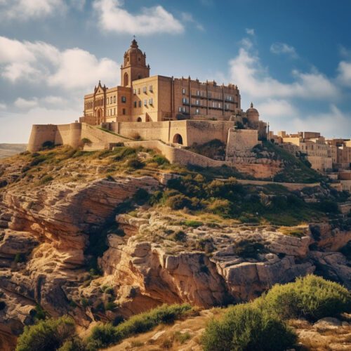 Gozo Island AI Generated