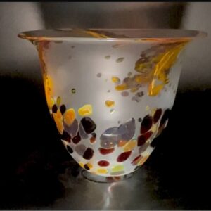 Blown Glass Bowl Will Shakspeare Glass Artist