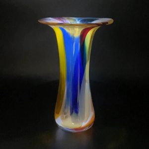 Coloured Vase Will Shakspeare Glass Artist