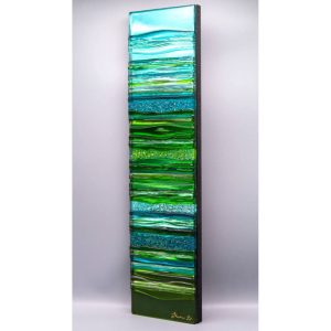 Green Wall Art Stephanie Else Glass Artist