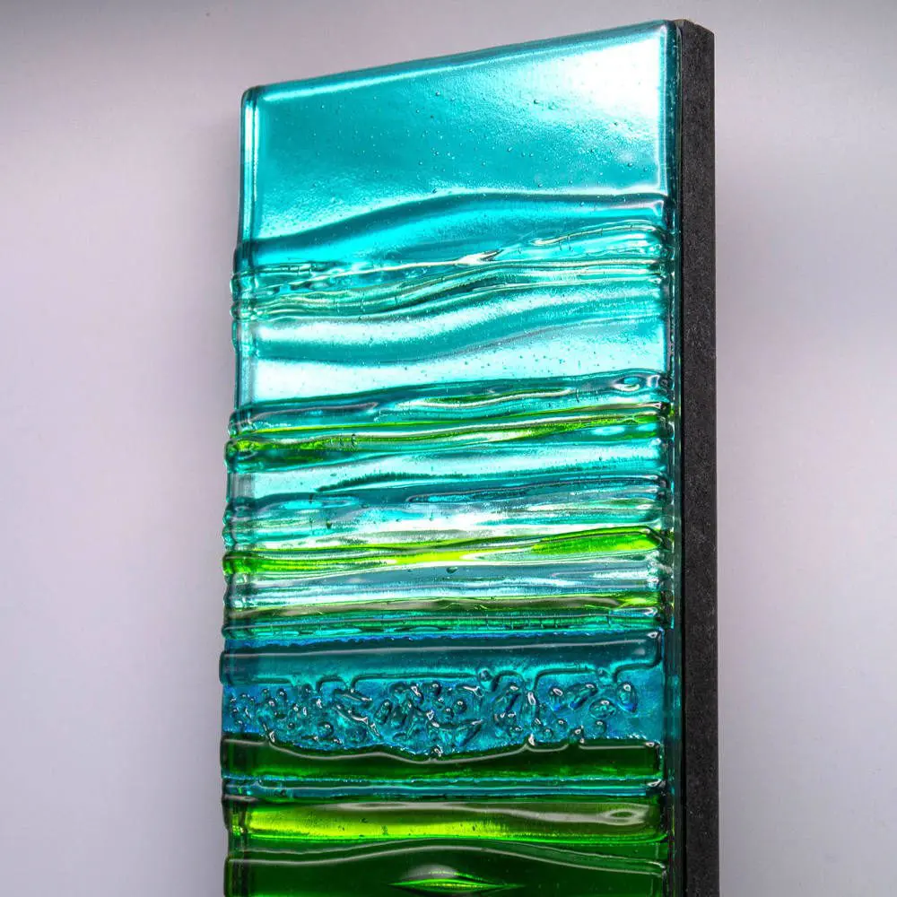 Green Wall Art Stephanie Else Glass Artist