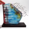 Sand Cast Glass Sculpture Teresa Chlapowski Glass Artist