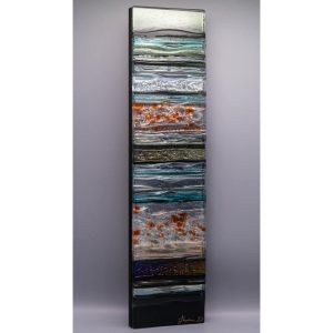 Sculpted Glass Wall Panel Stephanie Else Glass Artist