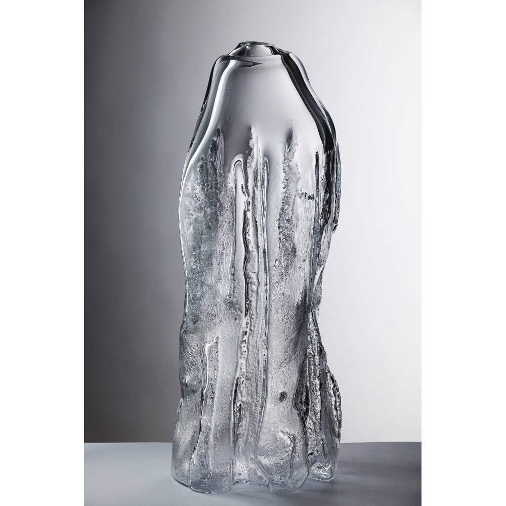 Large Clear Glass Vessels Magdalena Zarychta Glass Artist