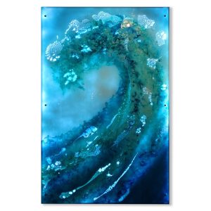 Large Glass Wall Art by Lisa de Boer Glass Artist