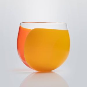 Large Oval Vessel Neil Wilkin Glass Artist