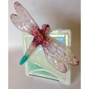 Art Glass Dragonfly Paula Rosalind Glass Artist