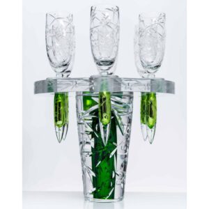 Champagne Flutes Bystro Design Glass