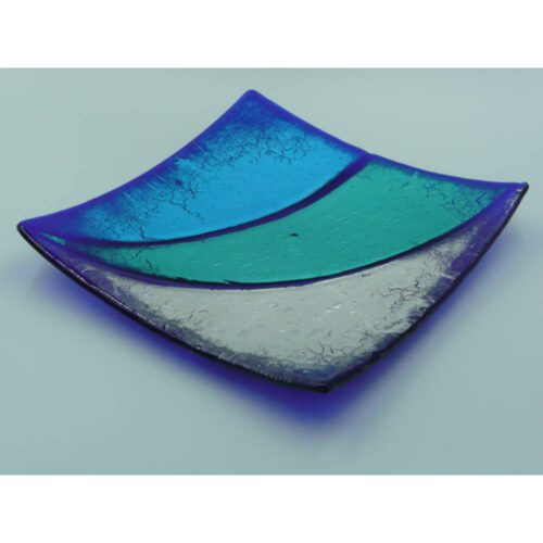 Decorative Glass Platter Myra Wishart