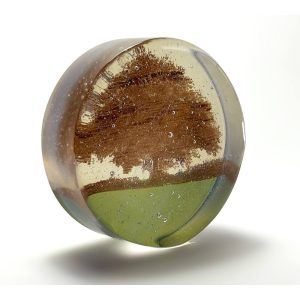 Round Art Glass Helen Slater