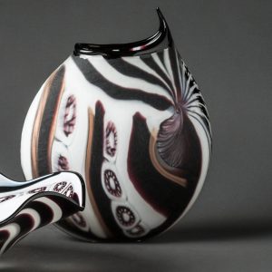 Contemporary Glass Vase